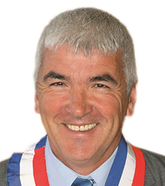 Le maire de Blausasc Monsieur Michel LOTTIER