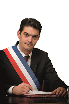Le maire de Grasse Monsieur Jérôme VIAUD