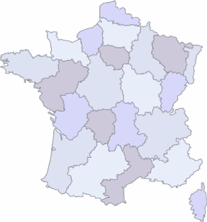 Les régions françaises